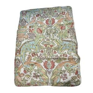 POTTERY BARN Simone Pampalore Linen Blend Pillow Shams Standard Set Of 3 EUC